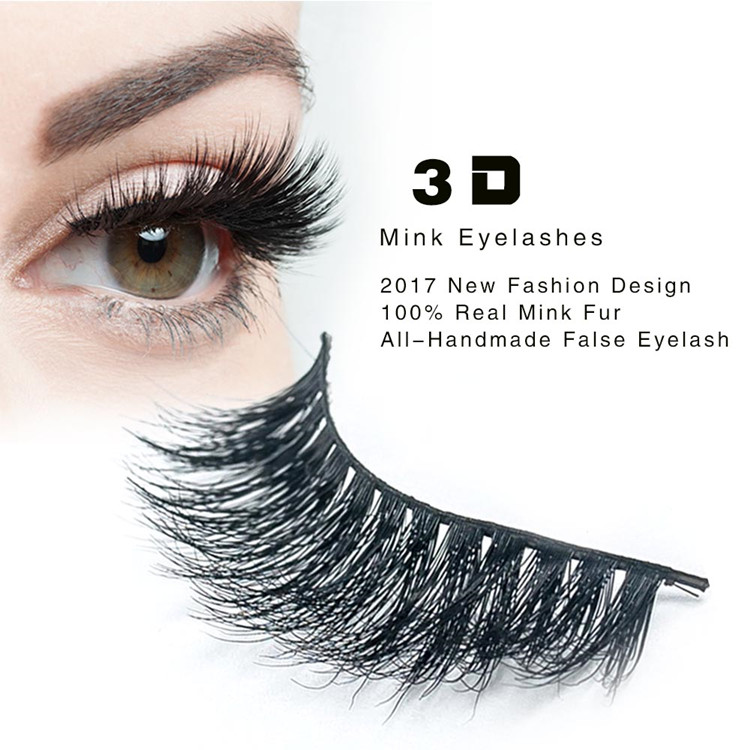 Reuseable Soft Real Natural Mink  Eyelashes Y-48